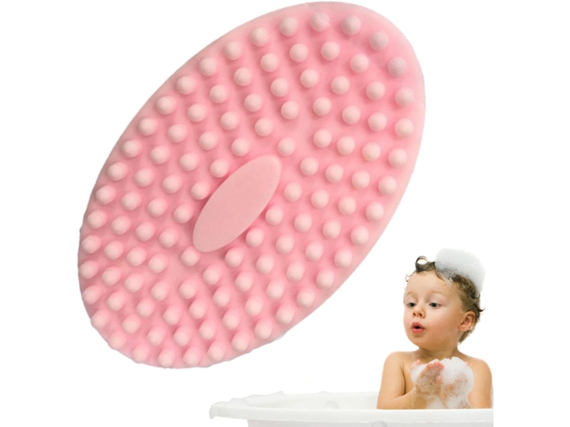 Lurelia Acessório De Duche Com Escova De Silicone Para Banho, Cerdas Macias, Escovagem A Seco E Massagem Suave