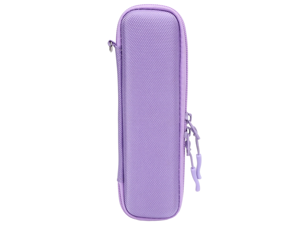 Estojo De Viagem Para Pincéis De Maquiagem Eva Com Capa Dura Para Caneta Touch Lápis Roxo