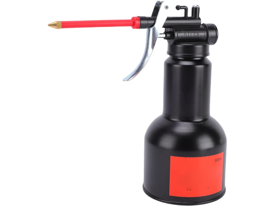 Frasco Com Bomba Manual De 500ml Com Bico Longo E Flexível.