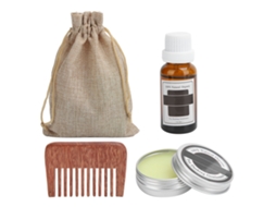 Kit De Empreitura De Barba Masculina (nutrir E Estilizar)