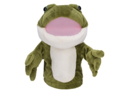 Ats marioneta de Rã de Pelúcia para Crianças 30cm Brinquedo Macio Conto Tempo Brinquedo de Boneca Bebê