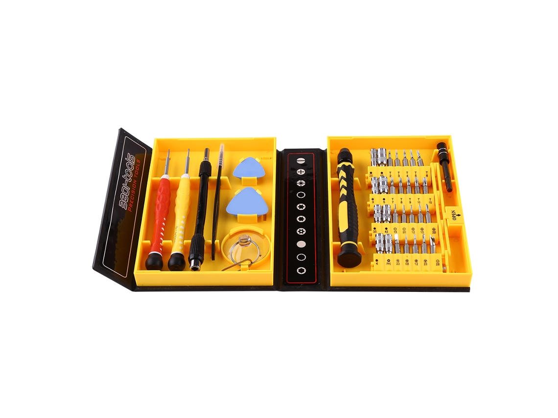 Laxiscreed 38-em-1 Kit De Chaves Para Reparação De Smartphones E Computadores