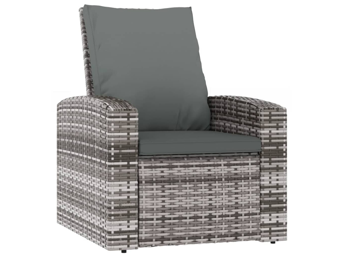 Garden Reclining Chair, Garden Reclining Chairs Vidaxl Cinzeto Rattan / Vime (n/a)