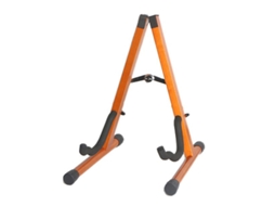 Suporte De Guitarra De Madeira Dobrável, Suporte De Chão, Base Vertical Doméstica, Suporte De Armazenamento, Cor De Madeira Escura Slowmoose
