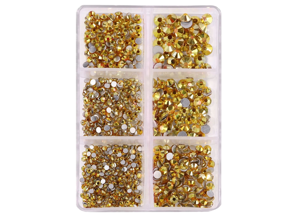 Pedras De Cristal De Arte De Unhas Planas Pedras De Cristal Planas Para Adorno -St-09 ZMDECQNA