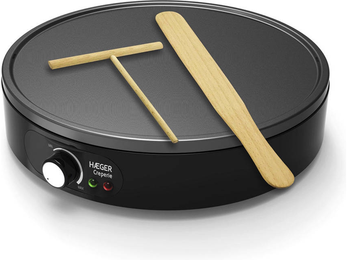 Máquina de Crepes HAEGER MC-100.001A (1000 W)