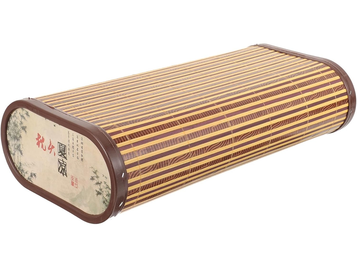 Almofada Refrescante de Bambu para Aliviar Dores Lombares, com Design Ergonômico e Feita Plástico, CHABERLU