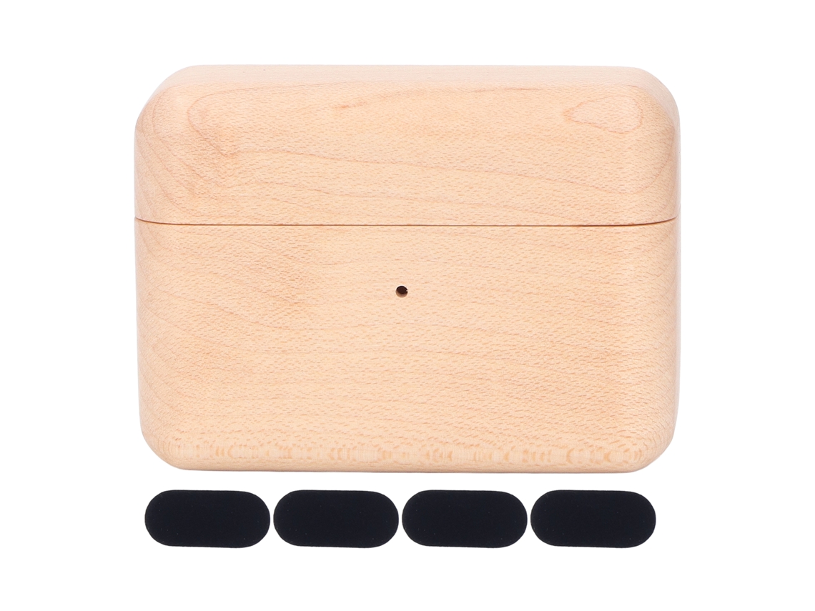 Estojo LAXISCREED Airpods Pro2 Madeira Sólida