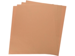 Tapetes para Grelha Inoomp À Prova de Fogo, Kit de 4 Peças, Cor Cobre, Feitos de Ptfe com Superfície Antiaderente,s Ao CHABERLU