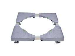 Suporte Móvel Ajustável com Rodas para Máquina de Lavar