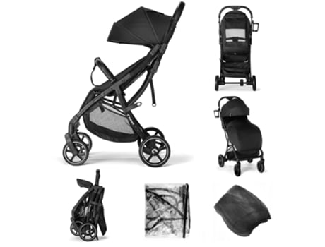 Carrinho De Passeio Black Fjällräv Kidnort