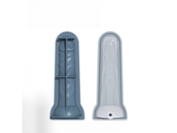 Divertida Forma De Silicone Para Bolas De Gelo Com Tampa, Ideal Para Cocktails De Whisky, Sumos E Outras Bebidas Azul Hexinyigjly