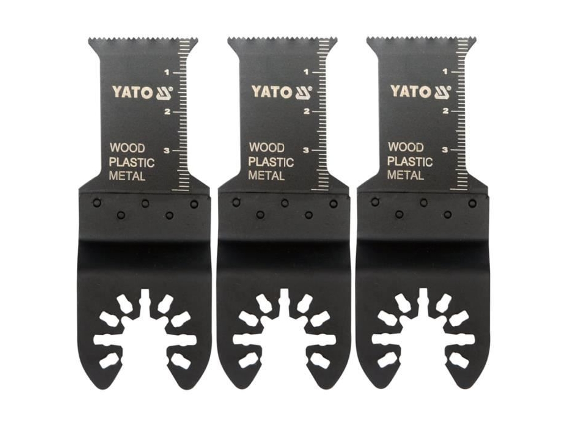 Conjunto de lâminas de serra de imersão Yato de 3 peças