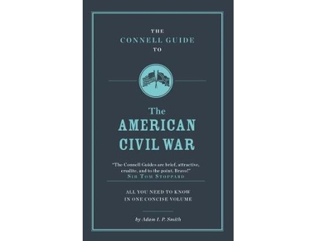 Livro the connell guide to the american civil war de adam smith (inglês)