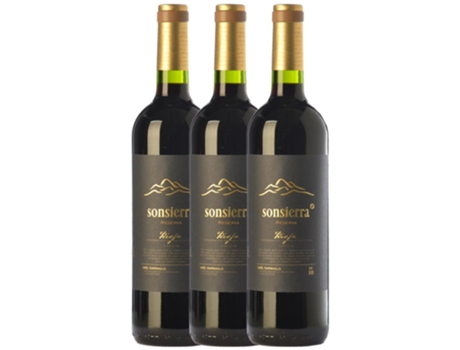 Vinho SONSIERRA Sonsierra Tempranillo Rioja Reserva (0.75 L - 3 unidades)