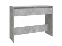 Console Table, Console Tables Vidaxl Cinzeto Madeira Processada (n/a)