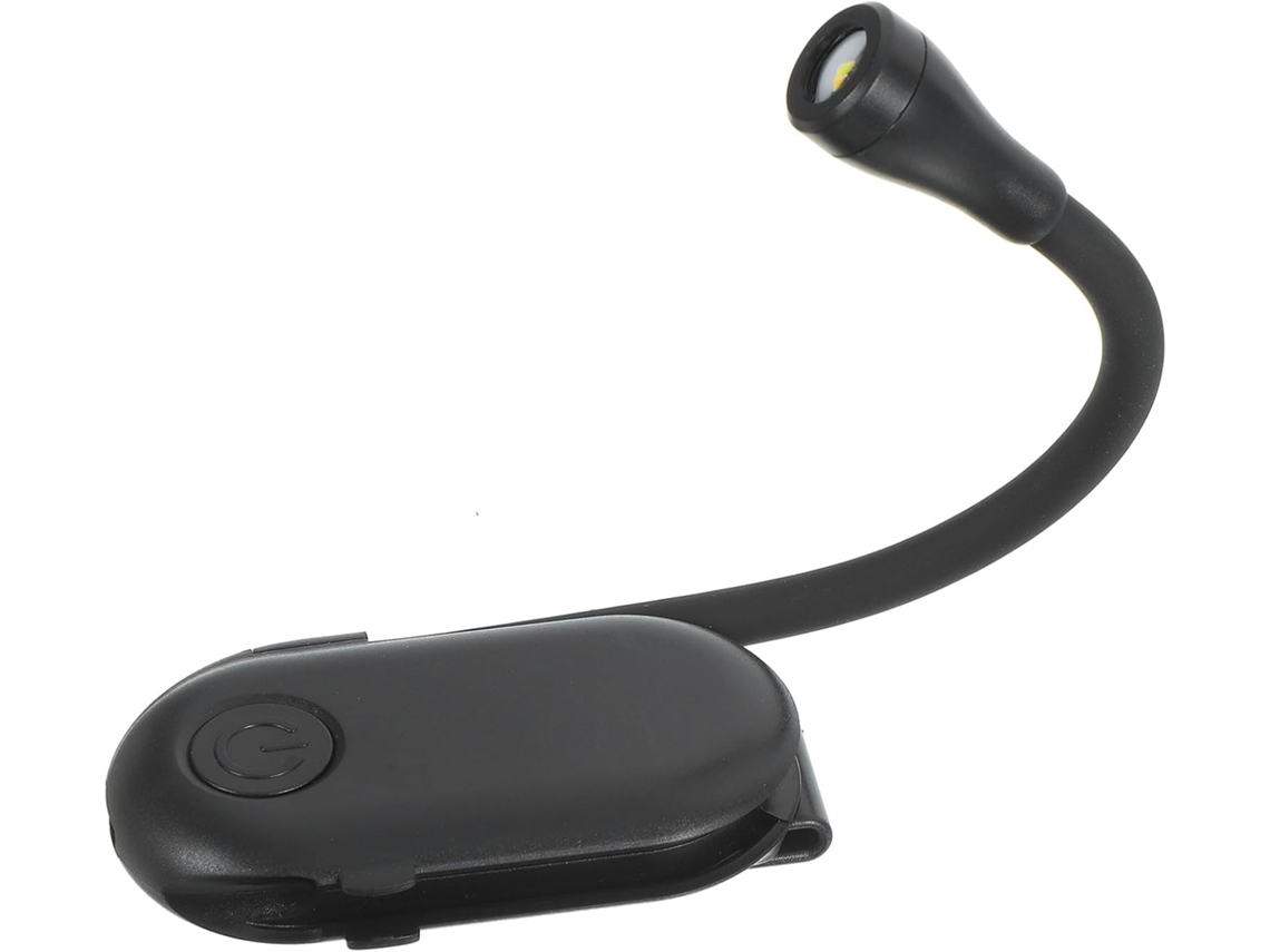 Luminária De Leitura Portátil Com Clipe E Recarregável Gatuida, Em Abs, Ideal Para Ler Na Cama, Com Baixo Consumo De