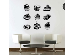Adesivos de parede, adesivos de janela, decoração de interiores, papel de parede mural, 80x80cm