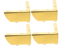 Sewacc Conjunto De 4 Pés Suporte Para Móveis Ideal Cômoda, Sofá, Mesa, Banqueta E Cadeira