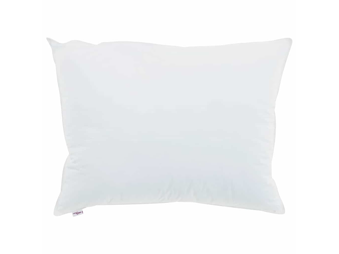Conjunto 1 Travesseiro De Cama Vidaxl Branco Algodão (50 X 75 Cm)