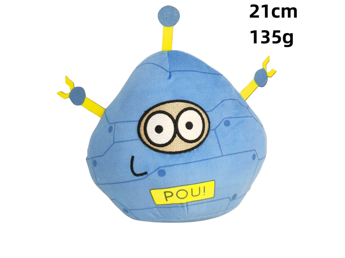 Meu Animal de Estimação Alienígena Pou Robô Pelúcia GOKOCO