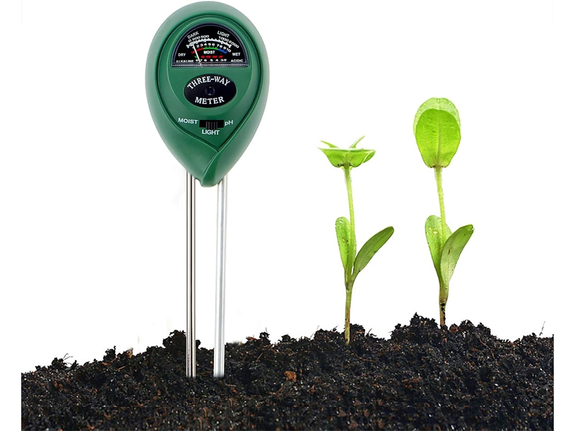 VYLARA Cuidados Com As Plantas, Testador De Solo 3 Em 1, Fácil De Usar Em Ambientes Internos E Externos, Sem Necessidade De Bateria, Design Compacto (teste D