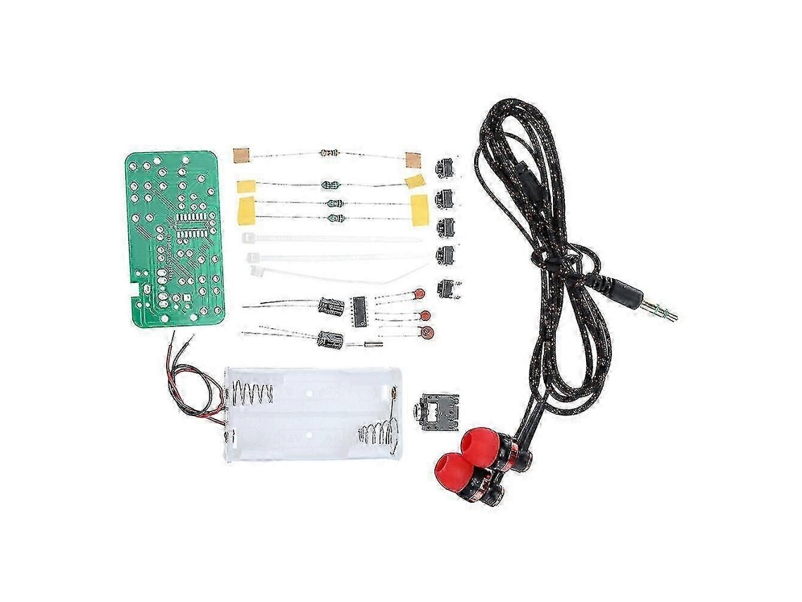 Kit de Rádio Estéreo Fm Diy Peças Simples Prática 2025 GOKOCO