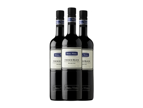 Vinho WIRRA WIRRA Church Block McLaren Vale 4 Anos (0.75 L - 3 Unidades)