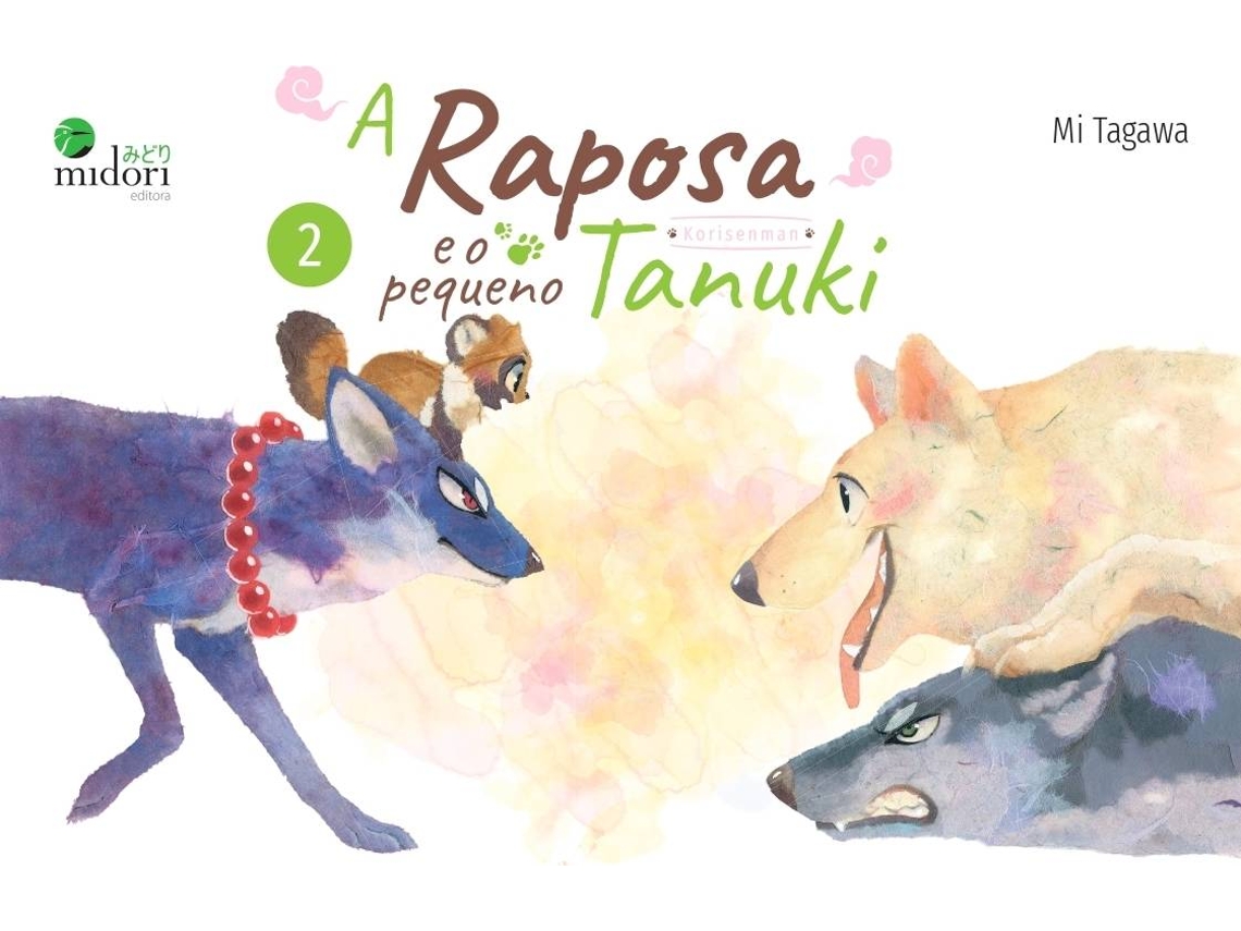 Livro A Raposa e o Pequeno Tanuki - Volume 2 de Mi Tagawa (Português)