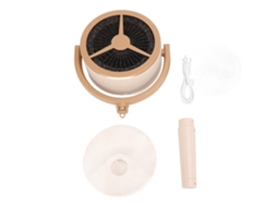 Exaustora de cozinha portátil mini, 2 velocidades, filtro removível, baixo ruído S/MARCA