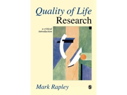 Livro Quality of Life Research: A Critical Introduction Mark Rapley (Inglês)