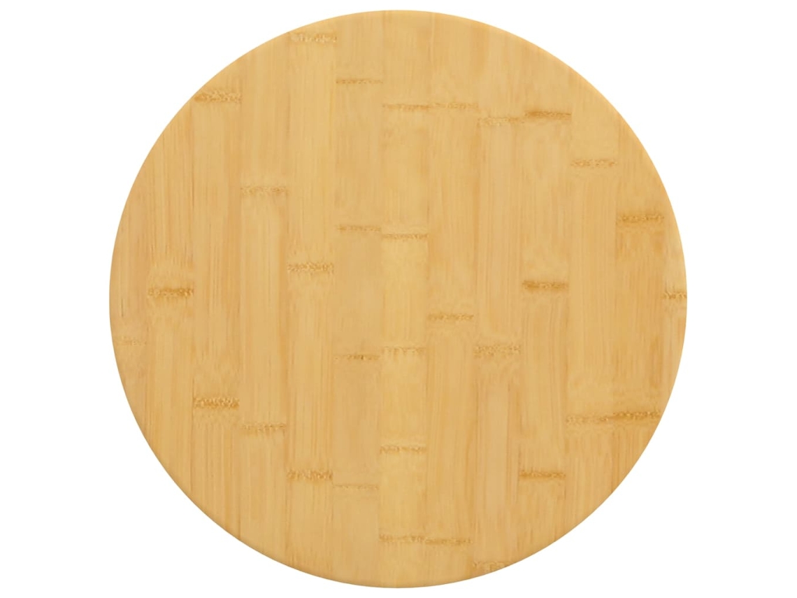 Tampo de mesa VIDAXL Marrom Bambu (Ø 30x2.5 cm)
