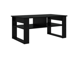 Mesa de Centro com Armazenamento MAISON EXCLUSIVE em Carvalho Preto (96x54x44 cm)