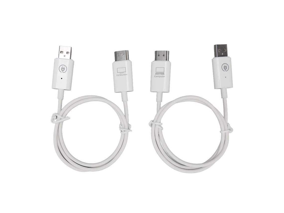 Kit inalámbrico transmisor y receptor HD 1080p, modo dual, para transmisión de video, S/MARCA