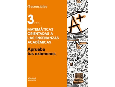 Livro Aprueba Matemáticas 3.º Eso. Cuaderno Del Alumno.