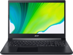 Portátil ACER Aspire 7 A715-41G-R6ER (Outlet Grade A - 15.6'' - AMD Ryzen 5 3550H - RAM: 16 GB - 512 GB SSD PCIe - NVIDIA GeForce GTX 1650)
