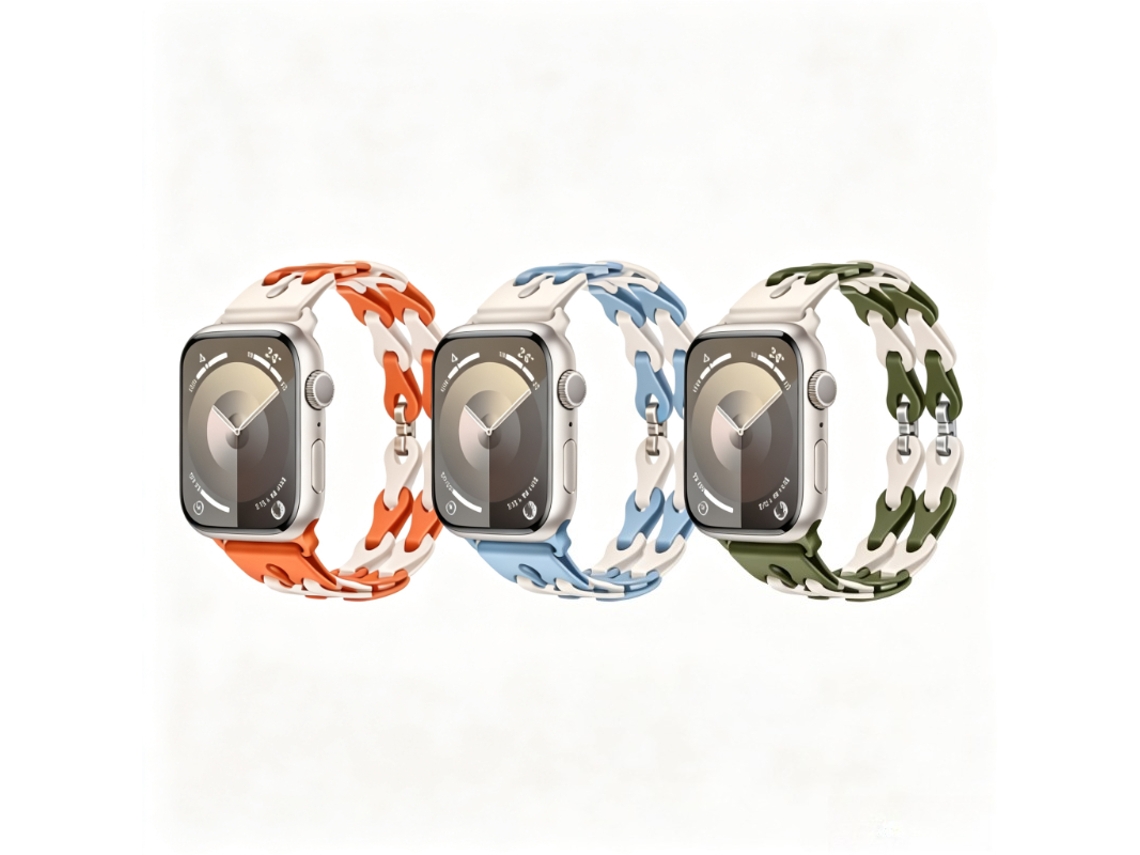 Bracelete Para Apple Watch 42/44/45/46/49mm (3pack) Cuich