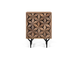 Mesa Dappoint Em Bois De Manguier Maciço De Estilo Géométrique Giner Y Colomer
