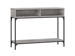 Mesa Console Madeira Cinzento Sonoma MAISON EXCLUSIVE (100x30,5x75 cm)