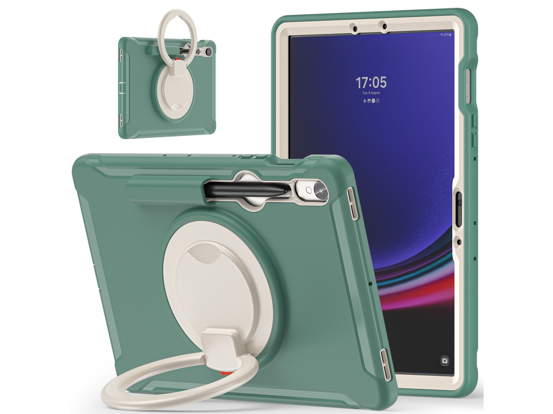 Lurelia Capa Para Tab S6 10.5 (2019) T860 E 865 E 867, Tpu, Verde, Proteção Contra Quedas