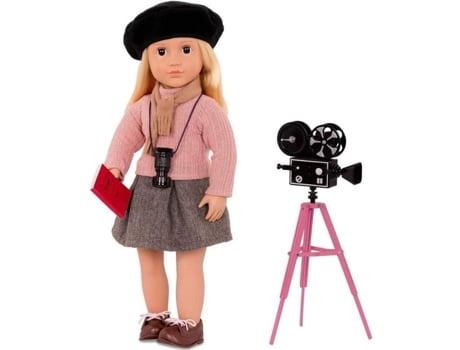 Boneca de Cinema 46Cm Kathleen Nossa Geração OUR GENERATION