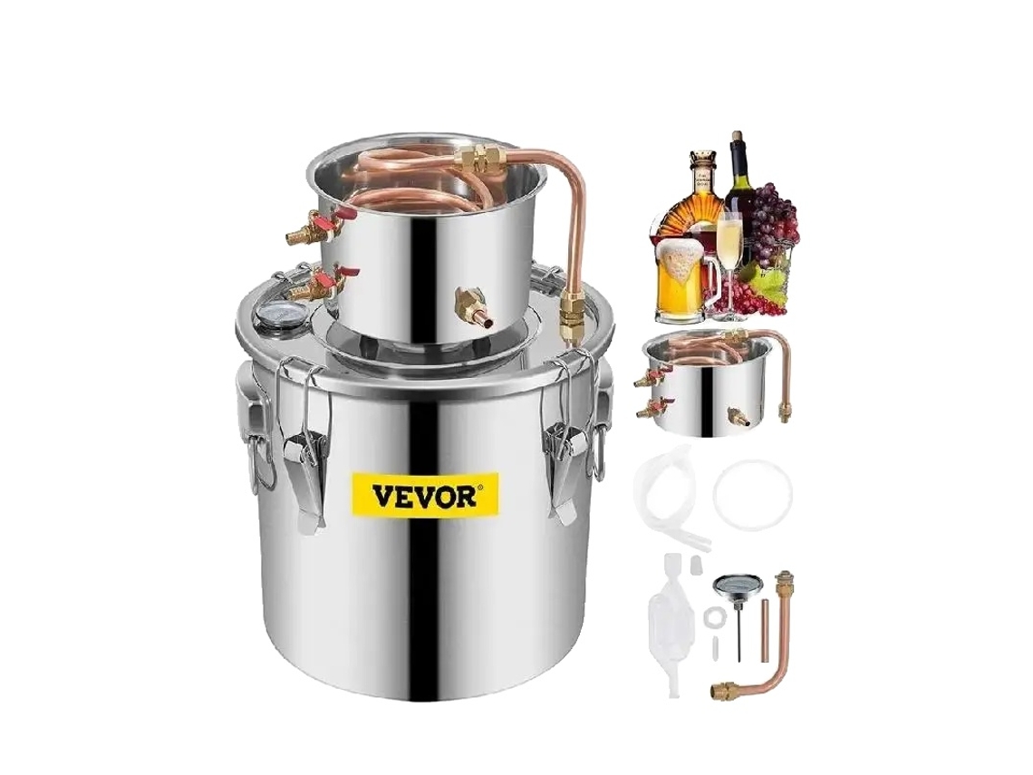 Máquina De Destilação De Álcool, Aparelho De Moonshine, Equipamento De Cervejaria,30l