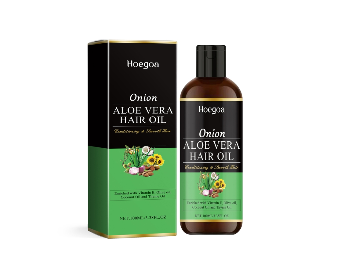 Óleo Capilar LAXISCREED com Aloe Vera e Cebola para Estimular Crescimento e Hidratação