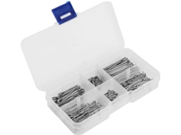 Kit Com 175 Pinos De Metal Em Liga Zinco Para Calçados, 5 Tamanhos