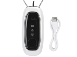 Laxiscreed Purificador De Ar Vestível Usb Com Ionizador Negativo, Portátil E Ideal Para Uso Pessoal