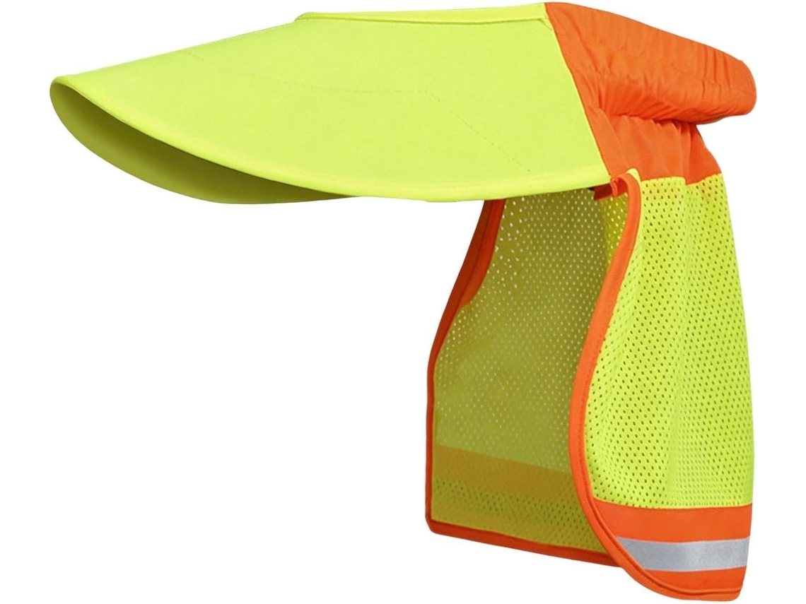 Chapéu De Proteção Solar Shat Sun Shade, Com Aba Larga E Cobertura Para Proteção Contra O Solário