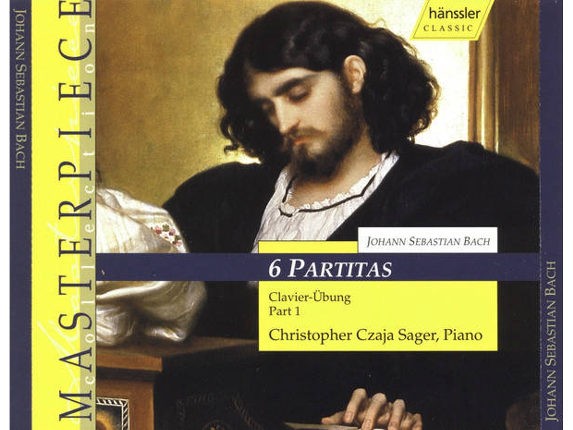 CD Johann Sebastian Bach, Christopher Czaja Sager - 6 Partitas (1CDs)