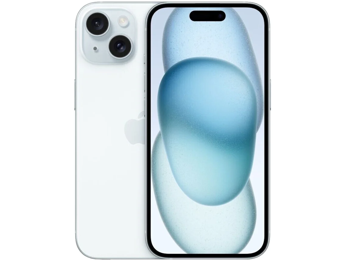 iPhone 15 APPLE (Recondicionado Como Novo - 256 GB - Azul)