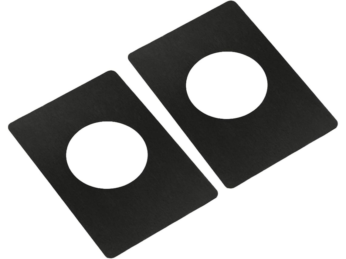 Conjunto De 2 Peças Capas Fixação Para Maçaneta Porta, Placa De Reforço Para Reparo, Em Aço Inoxidável