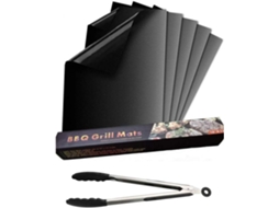 Kit De Aprimoramento Para Churrasco, Tapete Antiaderente Para Grelha, Resistente, Reutilizável E Fácil De Limpar, Perfeito Para Sua Próxima Aventura C